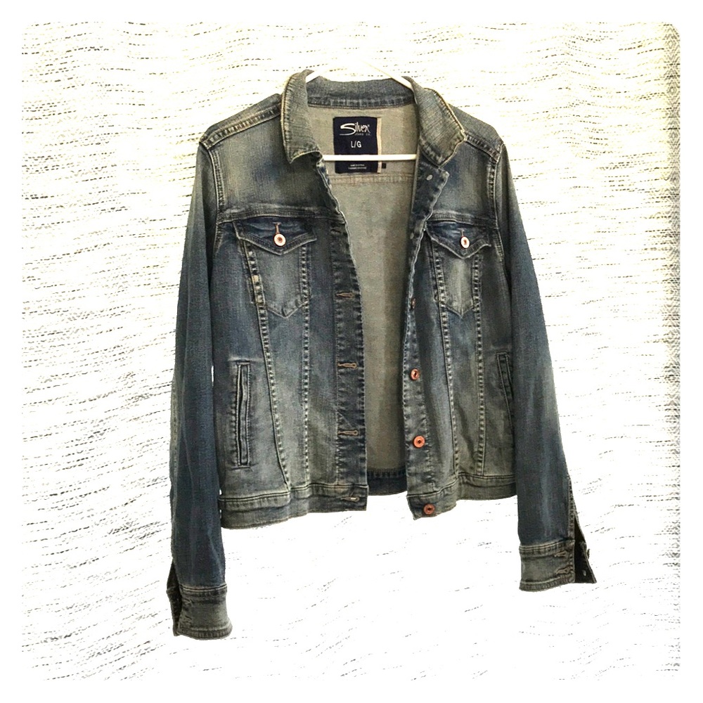 Silver jeans denim jacket